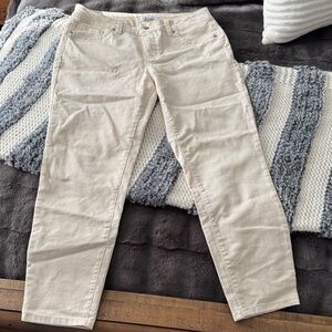Women's Cream Jeans size 10